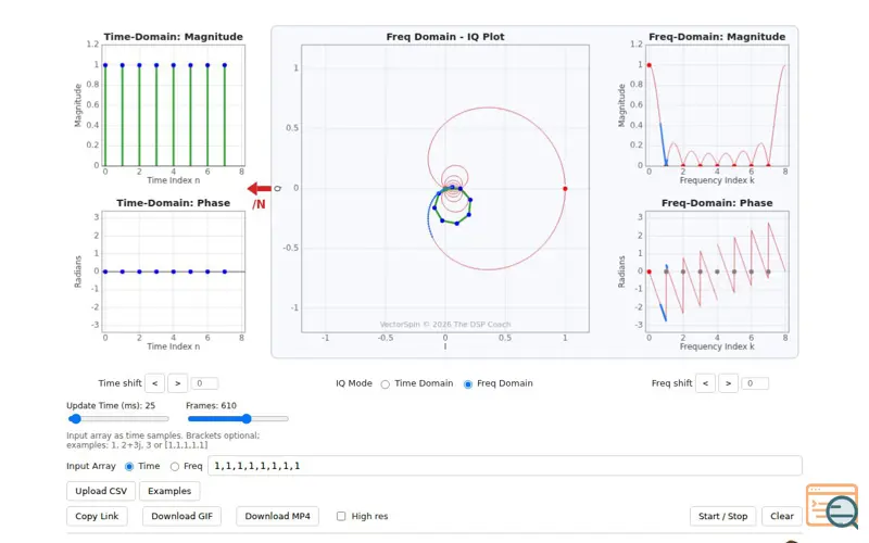Screenshot of Vectorspin