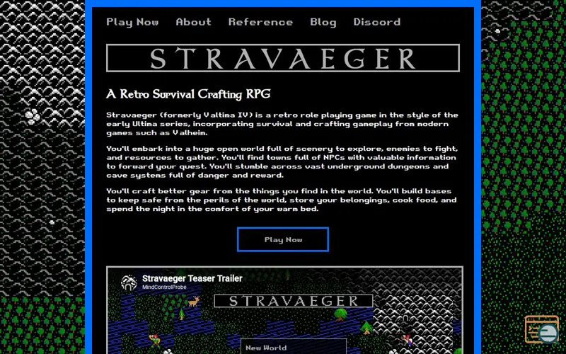 Screenshot of Stravaeger, a launch using FullRes