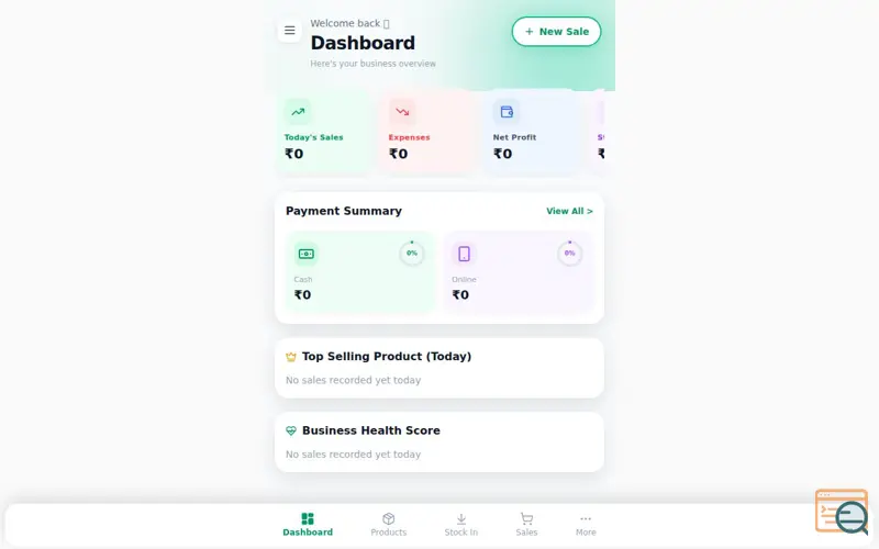 Screenshot of Fresh Profit