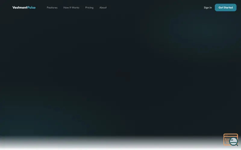Screenshot of VestmentPulse