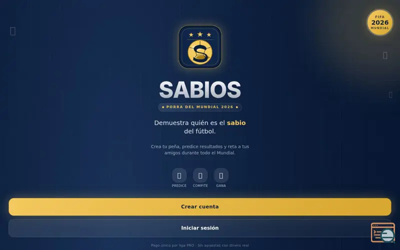 Screenshot of Sabios