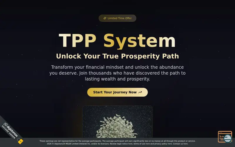 Screenshot of TPP System