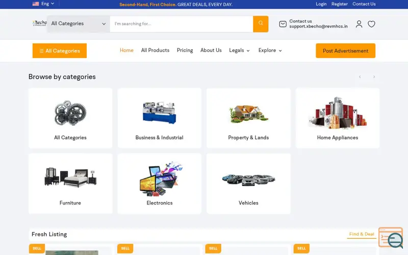 Screenshot of XBecho