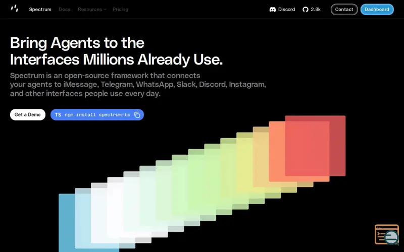 Screenshot of Spectrum