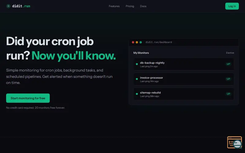 Screenshot of Didit.run