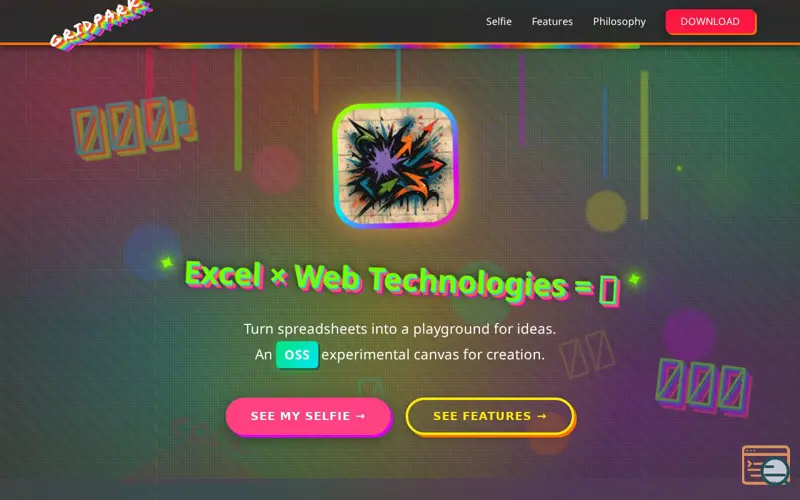 Screenshot of Gridpark — Make Excel playgrounds