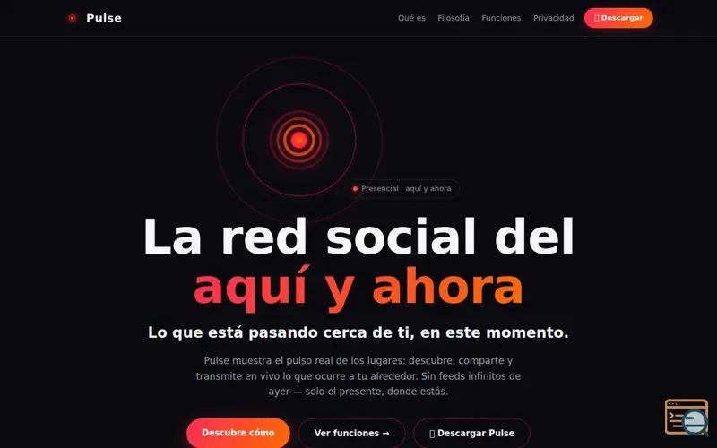 Screenshot of Pulse