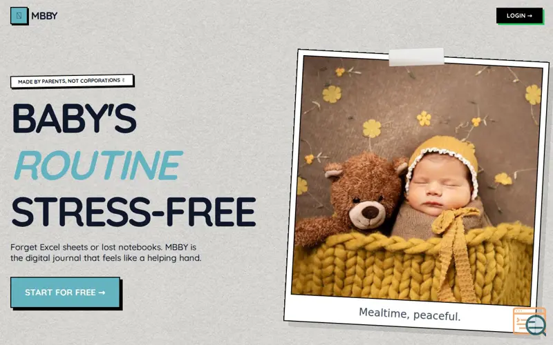 Screenshot of MBBY