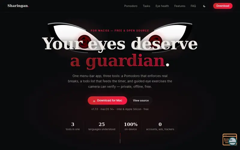 Screenshot of Sharingan