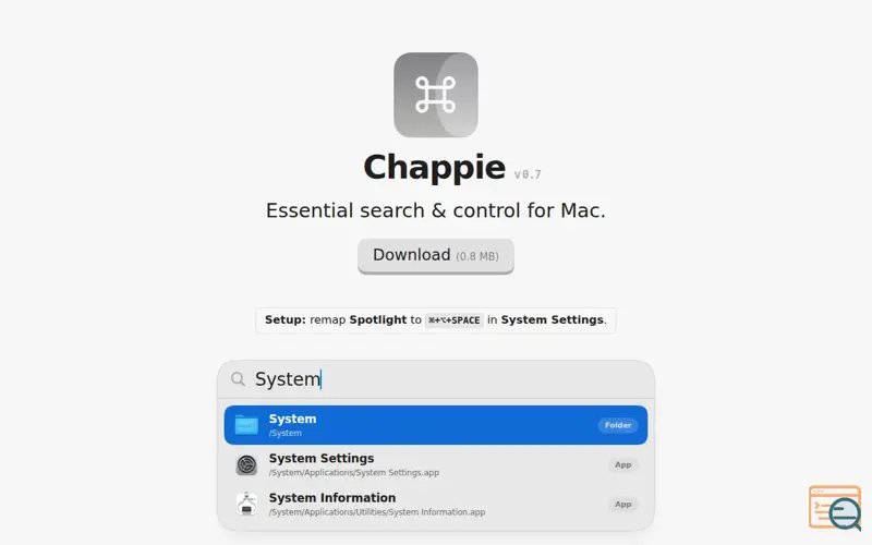 Screenshot of Chappie