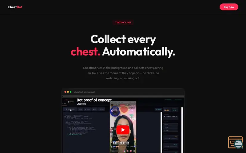 Screenshot of ChestBot:Auto Collect TikTok Live Chests