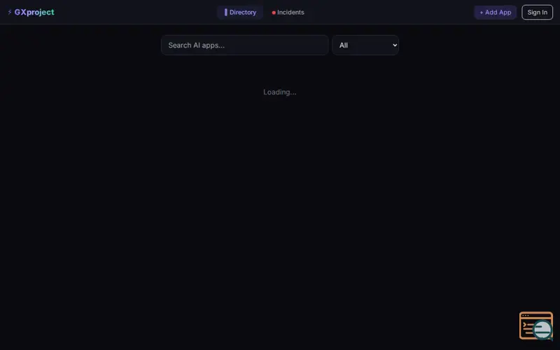 Screenshot of GuardianX