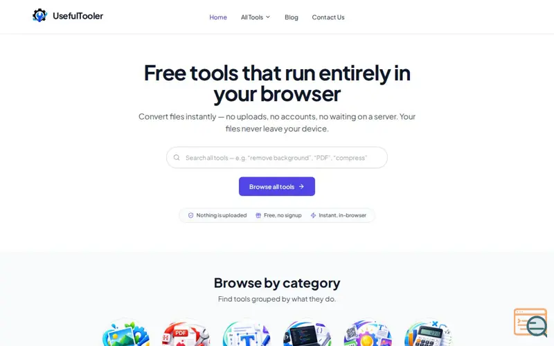 Screenshot of UsefulTooler
