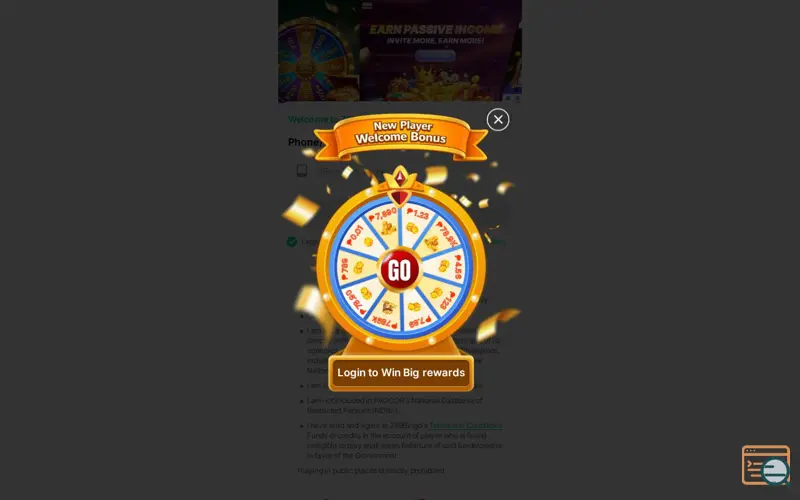 Screenshot of Ready to level up your winnings?