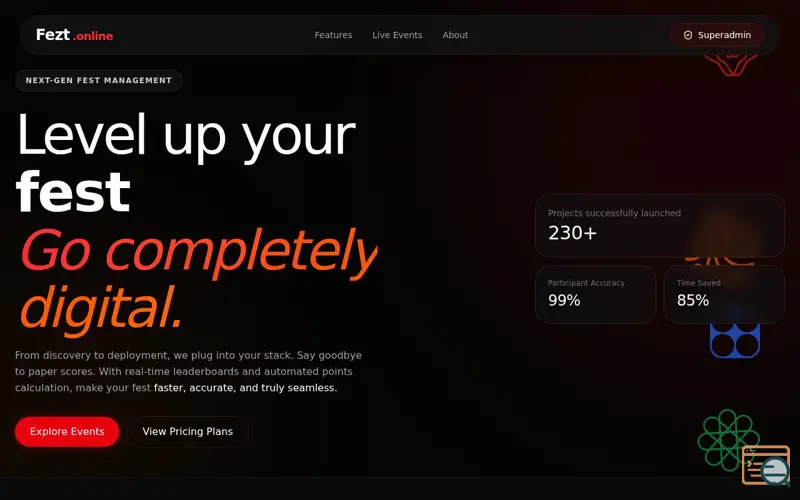 Screenshot of Fezt Online