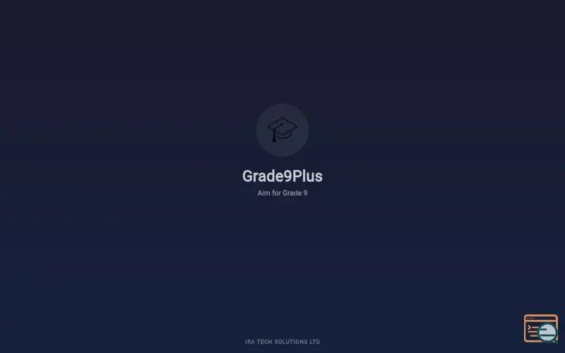 Screenshot of Grade9Plus