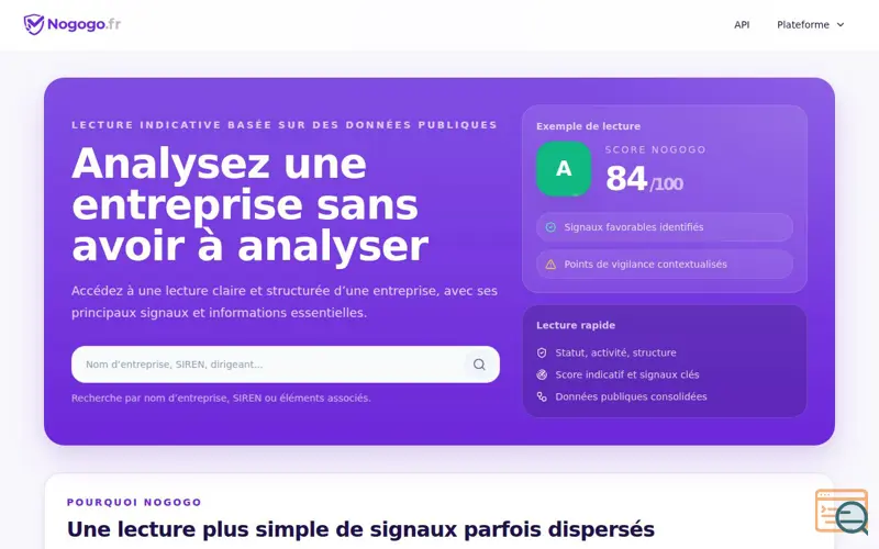 Screenshot of Nogogo