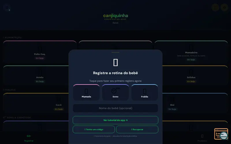 Screenshot of Canjiquinha 