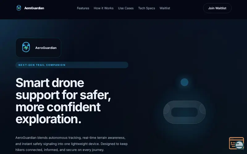 Screenshot of AeroGuardian