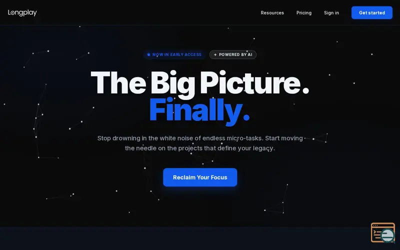 Screenshot of Longplay