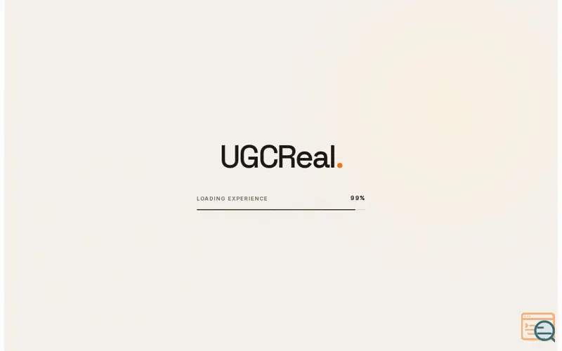 Screenshot of UGCReal — AI UGC That Looks Humanly Real