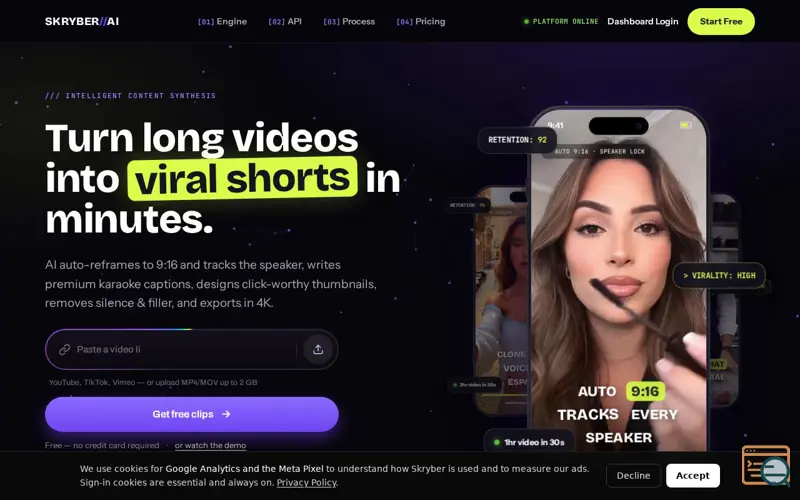 Screenshot of Skryber