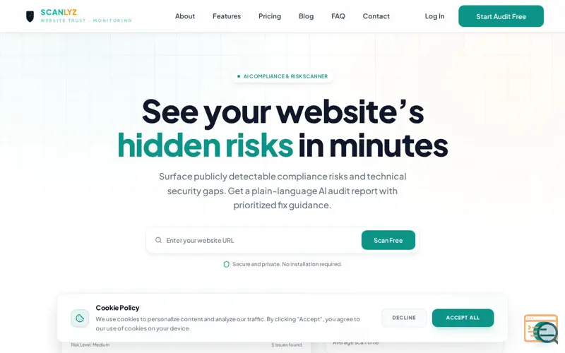 Screenshot of Scanlyz