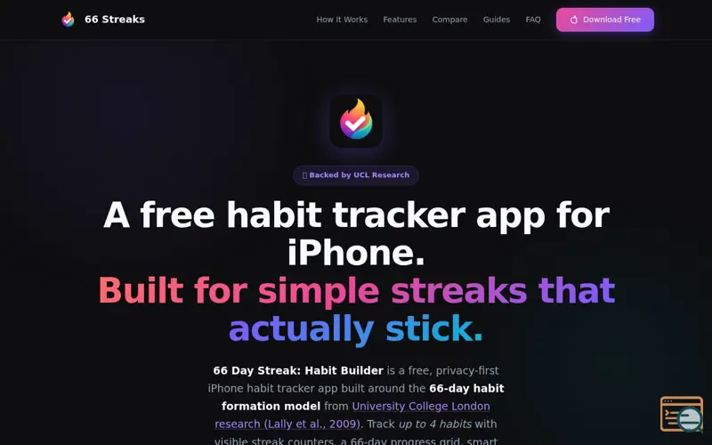 Screenshot of 66-Day Streak: Habit Builder