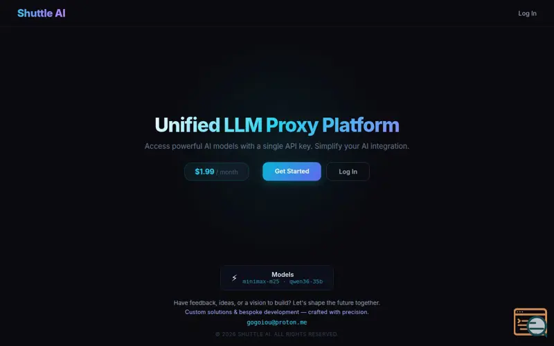 Screenshot of Shutterai