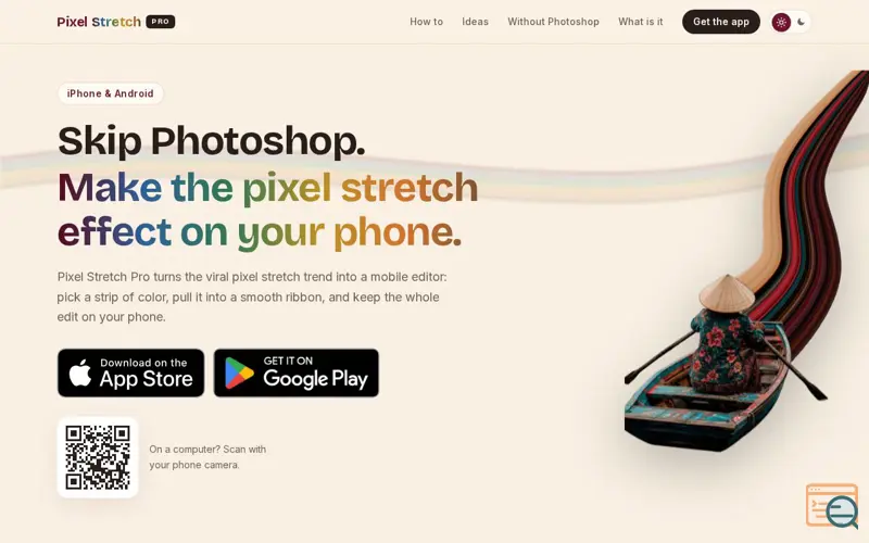 Screenshot of Pixel Stretch Pro