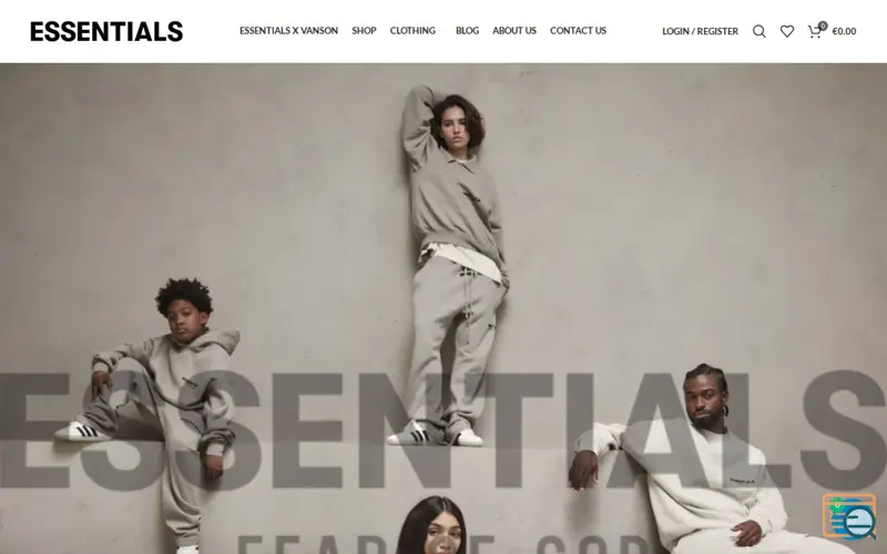 Screenshot of Essentials Hoodie