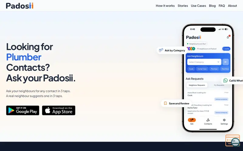 Screenshot of Padosii