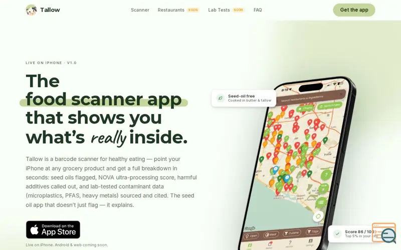 Screenshot of Tallow