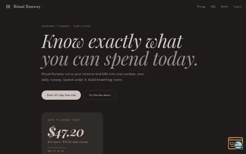 Screenshot of Ritual Runway