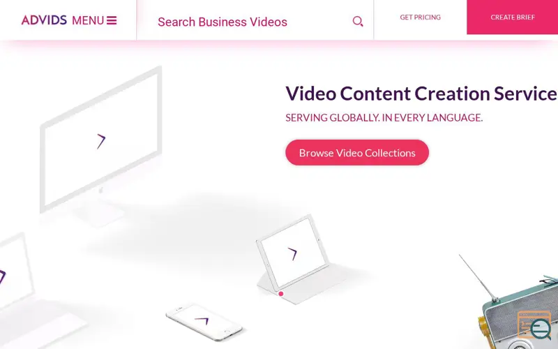 Screenshot of ADVIDS