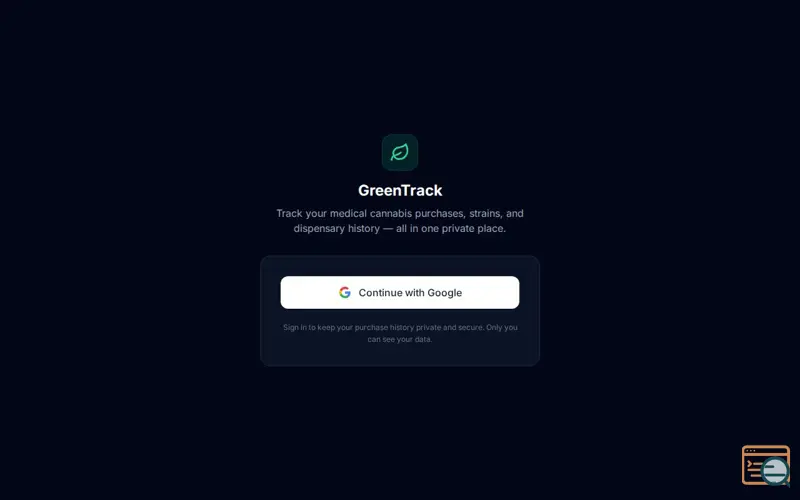 Screenshot of Green Track