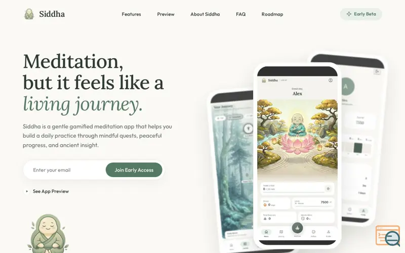 Screenshot of Siddha: Meditation Gamified