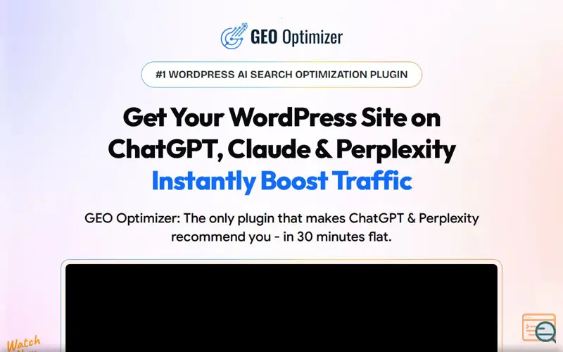 Screenshot of GEO Optimizer
