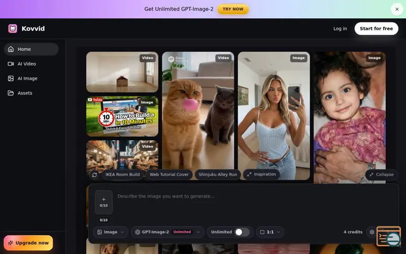 Screenshot of Kovid AI
