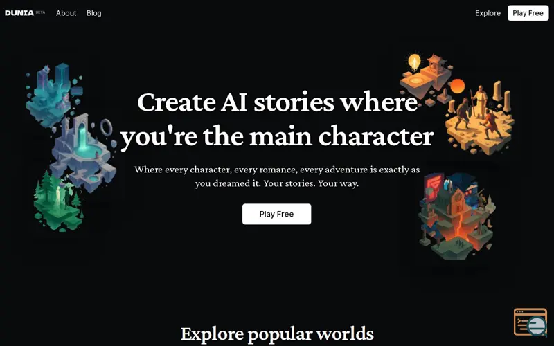 Screenshot of Dunia