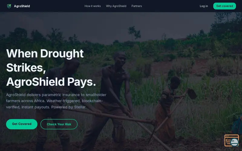 Screenshot of AgroShield