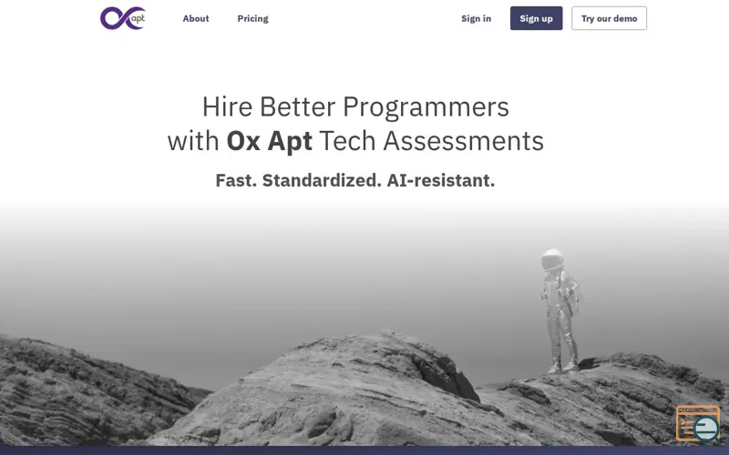 Screenshot of Ox Apt
