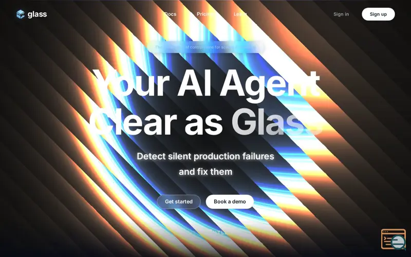 Screenshot of Glass