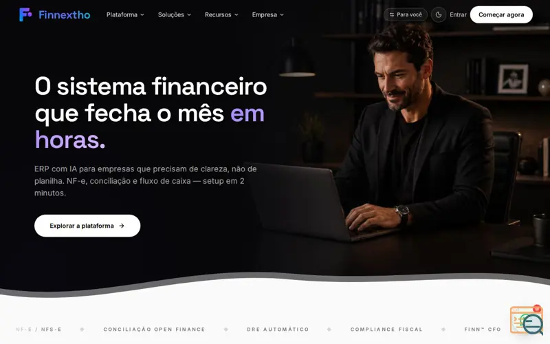 Screenshot of Finnextho