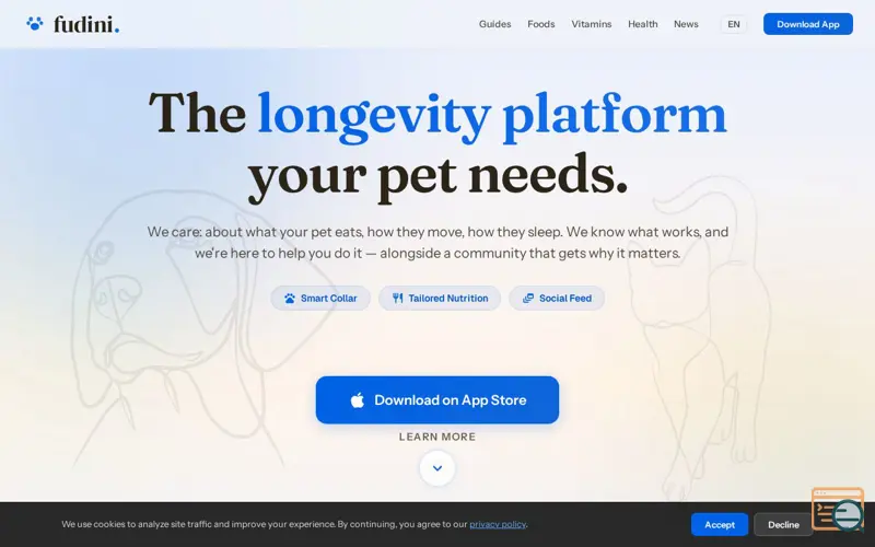 Screenshot of Fudini