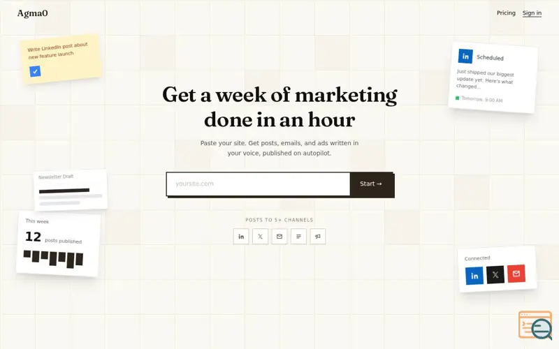 Screenshot of Agma0