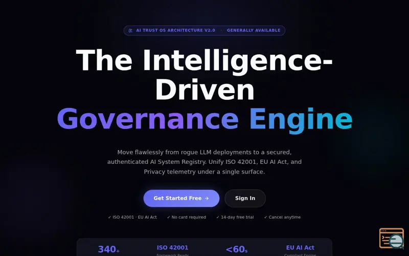 Screenshot of AI Governance Blog, EU AI Act Module,