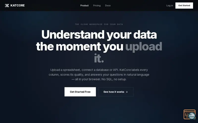 Screenshot of KatCore