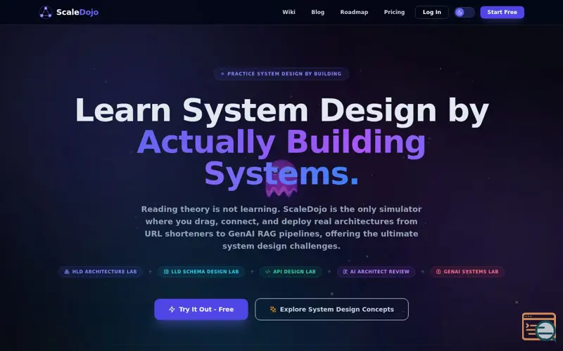 Screenshot of ScaleDojo
