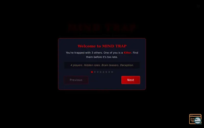 Screenshot of MIND TRAP — Where Brains Meet Betrayal